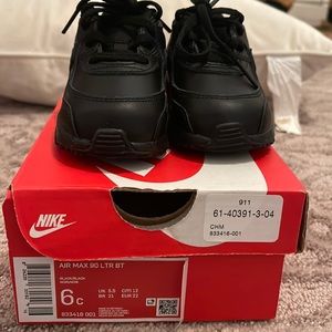 Brand new never worn toddler air max